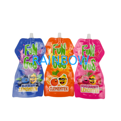Onregelmatige vorm Drank Drankverpakking Spout Pouch Met eigen logo afdrukken