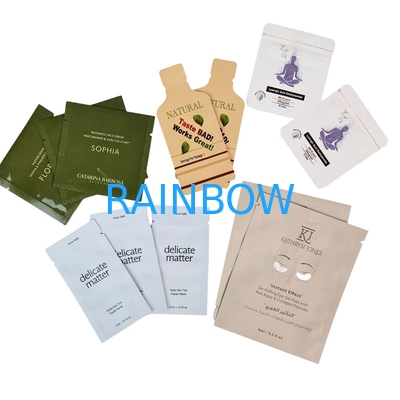 Cosmetische lotion Shampoo huidverzorging Proefzakje Verpakking Mini-proefzak Plastic verpakking Creme masker vel Proefzakjes