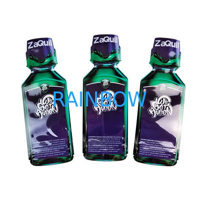 Exotische gestanst Mylar zakken 3,5g 1lb Food Grade holografische snoep geur kindveilige speciale vorm Mylar ritssluitingszak
