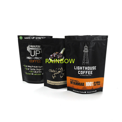 van de de Koffiefolie van 250g 500g 1kg beëindigt de de Zak Verpakkende Steen de Koffiezak van het Geurbewijs met Klep