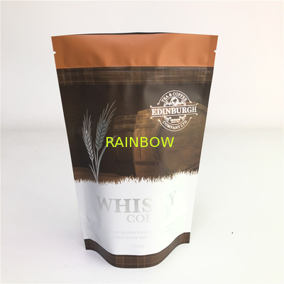 Paste de Verpakkende Zak van de koffiethee de Gedrukte Ethiopische Lege Zak van de Koffie250g 500g 1kg Koffie aan