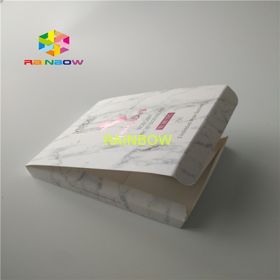 Pantonekleur Karton CMYK van 100 Micron het Rechthoekige Kosmetische Dozen